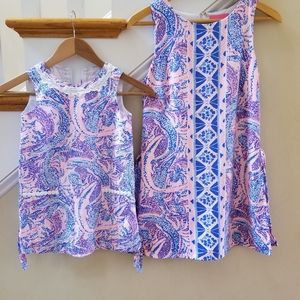 Lilly Pulitzer matching mommy daughter set